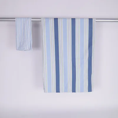 Bed set (White, Multicolored) from TCM Polyester