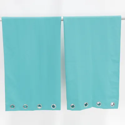 Rideau à œillets (Bleu) de Deconovo Polyester