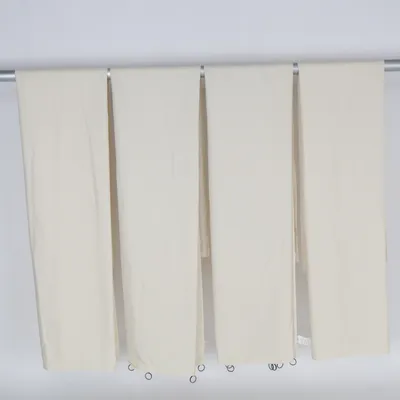 Rod pocket curtain (Beige) from My Home Polyester