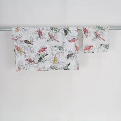 Parure de lit (Blanc, Multicolore) de H&M Coton