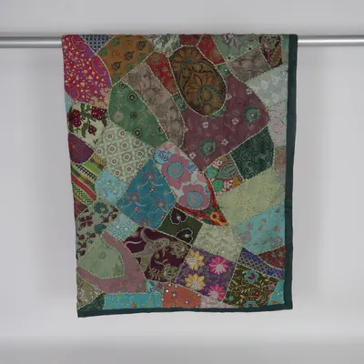 Sprei (Groen, Meerkleurig)