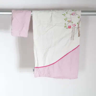 Bed set (Pink, White) from BLISS Sthlm Cotton