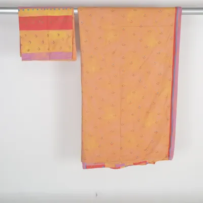 Parure de lit (Orange, Multicolore) de Irisette Coton