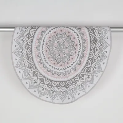 Julgransmatta (Vit, Grå, Rosa) från Rusta Bomull