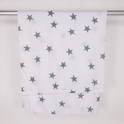 Rideau de douche (Blanc, Gris)