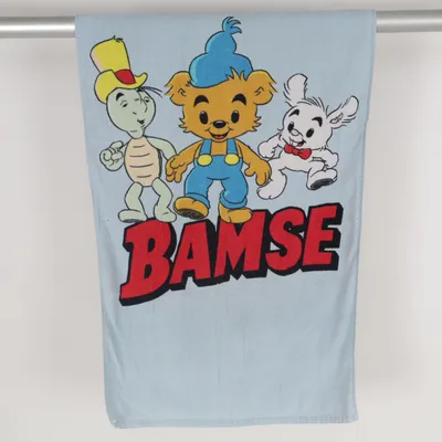 Badlakan (Blå, Flerfärgad) från Bamse Bomull