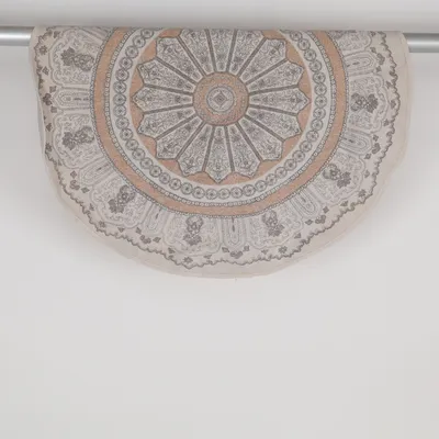 Fladvævet tæppe (Beige, Grå) fra NKD