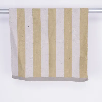 Woven rug (Yellow, Multicolored) Polyester