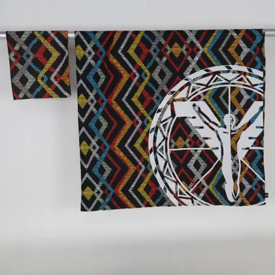 Parure de lit (Blanc, Multicolore) de Carlo Colucci