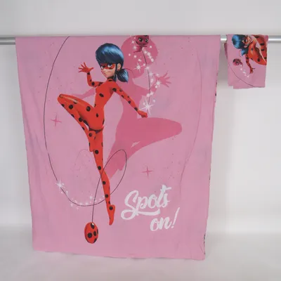 Bäddset (Rosa, Flerfärgad) från Miraculous Bomull