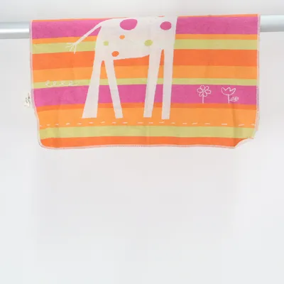 Couverture de bébé (Orange, Vert, Rose, Blanc) de David Fussenegger Coton, Viscose