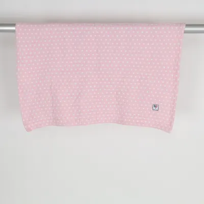 Babyfilt (Rosa, Vit) från Lexington Baby