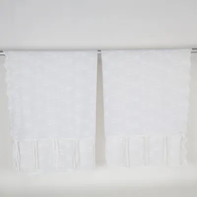 Loop curtain (White) from Lene Bjerre
