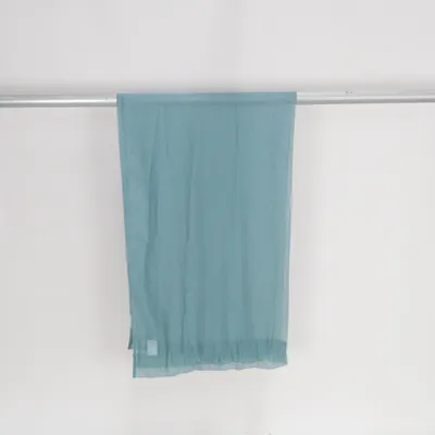 Rideau passe tringle (Bleu) de Rusta Home Polyester