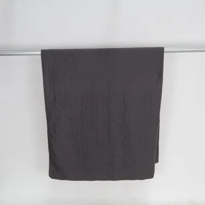 Bedspread (Gray) from Home & Deco Polyester