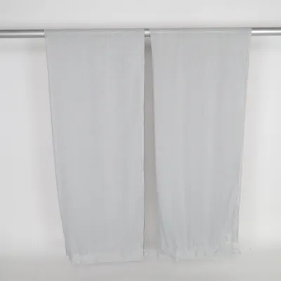 Pleat curtain (Gray) from Rusta Home Polyester