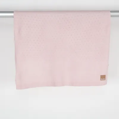 Baby deken (Roze) van Elodie Acryl