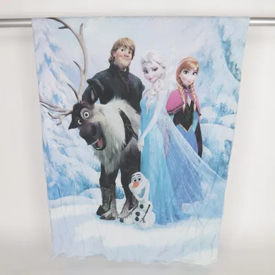 Bäddset (Blå, Flerfärgad) från Frozen Bomull thumbnail 3
