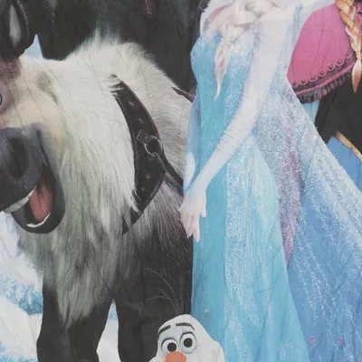 Bäddset (Blå, Flerfärgad) från Frozen Bomull thumbnail 4