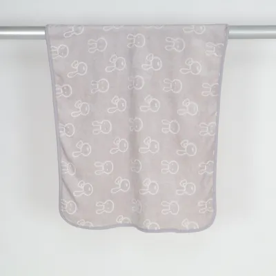 Babyfilt (Grå, Vit) från Miffy