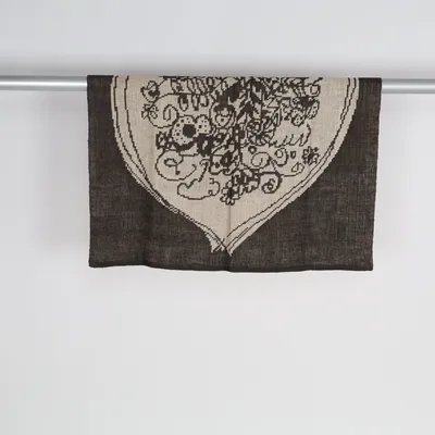 Väggbonad (finnväv dubbelväv bukett blombox handvävd Finland Helmi Vuorelma)