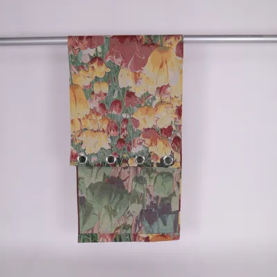 Öljettgardin (Flerfärgad)