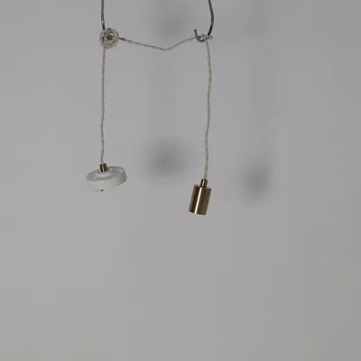 Plafonnier (Blanc, Or) de Zara Home