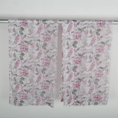 Kanallängd (Rosa, Vit, Grön) från Rusta Home Polyester