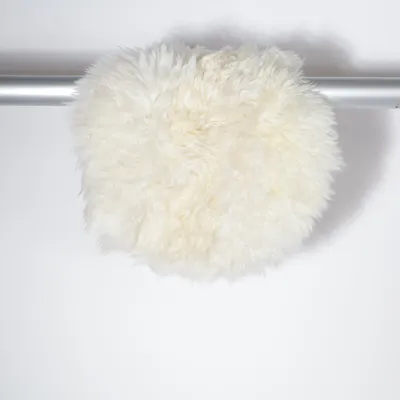 Tapis à poils longs (Blanc)