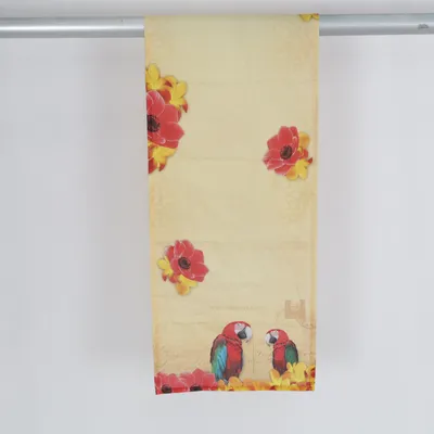 Chemin de table (Jaune, Multicolore) de Magma Coton