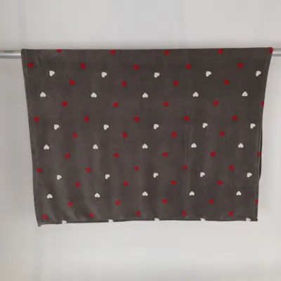 Couette (Gris, Rouge, Blanc) de Meradiso Polyester