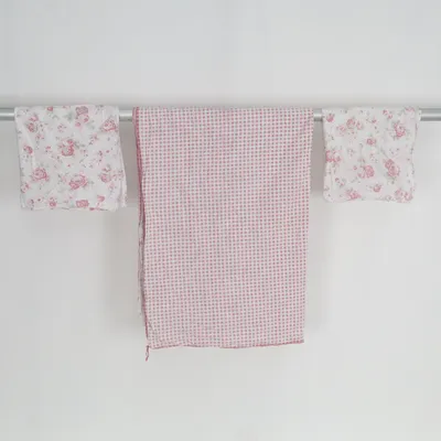 Parure de lit (Blanc, Rouge, Vert) de IKEA Coton