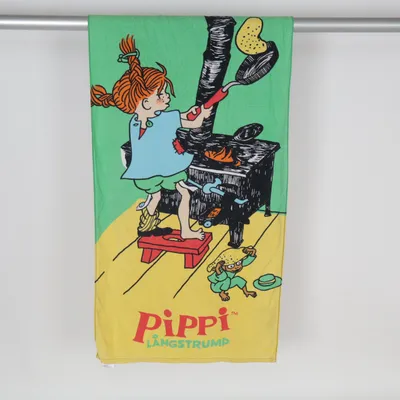 Badlakan (Grön, Blå, Svart, Flerfärgad) från Pippi Långstrump Bomull