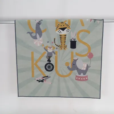 Laagpolig vloerkleed (Groen, Meerkleurig) van Form Living Polyester