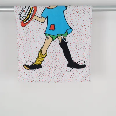 Badhanddoek (Pippi Långstrump) van Pippi Långstrump Katoen