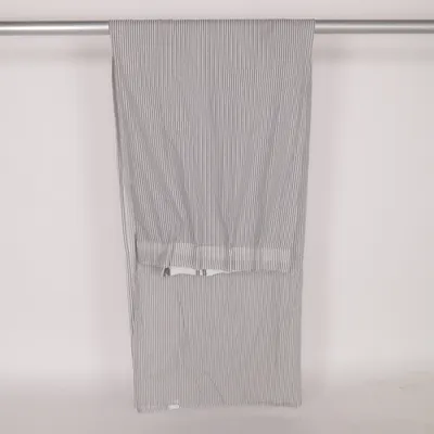 Rideau plissé (Gris, Blanc) de IKEA Coton, Polyester