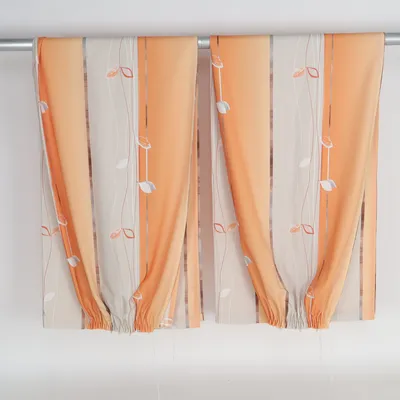 Rod pocket curtain (Beige, Orange, White)