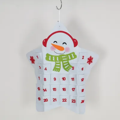 Calendrier de l'Avent (Blanc, Rouge, Vert) de SNOW