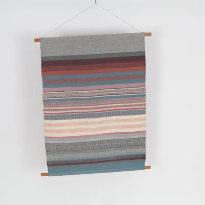 Tapisserie ( bonad vepa rosengång väv fint skick inga hål Längd 85 cm Bredd 70 cm) de Hemslöjd