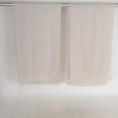 Rideau passe tringle (Beige) de Rusta Home Polyester