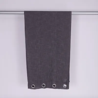 Eyelet curtain (Gray) from Rusta Polyester