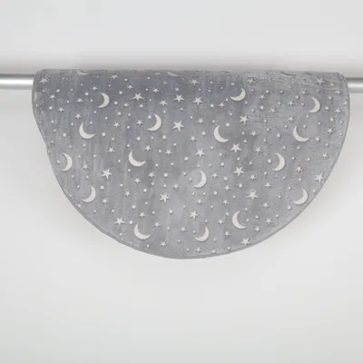 Tapis à poil court (Gris, Blanc) de Home Creation Polyester, Polyuréthane