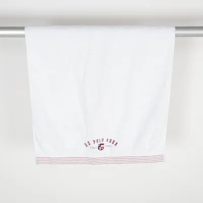 Bath towel (White, Red, Blue) from U.S. Polo Assn. Cotton