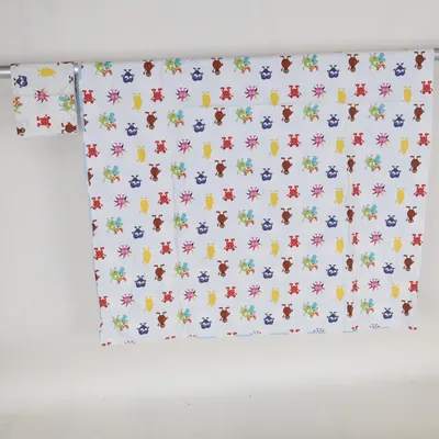 Bed set (White, Blue, Multicolored) from Babblarna