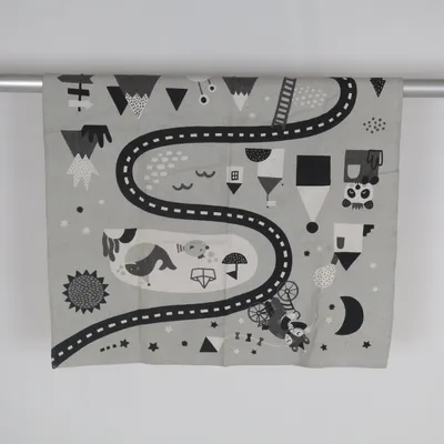 Tapis de jeu (Gris, Noir, Blanc)