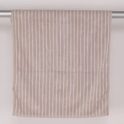 Badlakan (Beige, Vit) från H&M Home Bomull