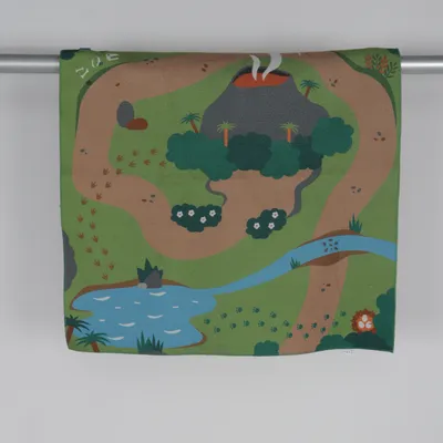 Lekmatta (Grön, Brun, Flerfärgad) från Flying Tiger Polyester