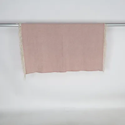 Pläd (Rosa, Beige) från Svanefors Ull