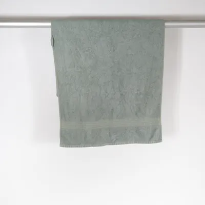 Bath towel (Green) from Living Cotton