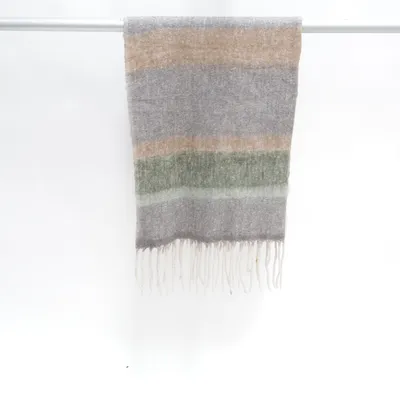 Plaid (Gris, Vert, Beige)